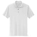 White Men's Comfort-Tech Golf Shirt