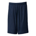 Navy Youth Moisture Wicking Shorts